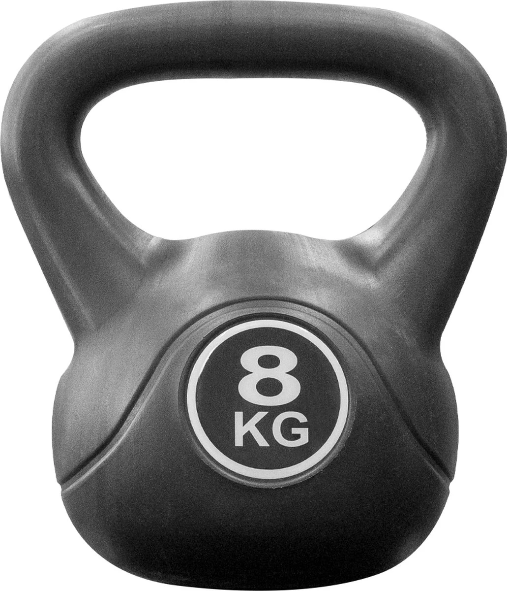 Focus Fitness - Kettlebell - 8 KG - Cement - Gewichten
