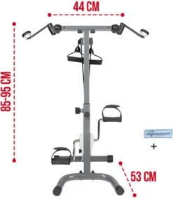 3-in-1 Hometrainer Fietstrainer Fitness Stoelfiets Armtrainer Pedaaltrainer - Voor Senioren Of Revalidatie -Fitnessapparatuur Winkel 1039x1200