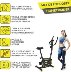 Hometrainer Fitness Fiets Met Verstelbaar Zadel En Hartslagsensor -Fitnessapparatuur Winkel 1193x1200 3