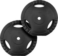 ScSPORTS® Halterschijven Set 20 Kg - 2 X 10 Kg - Kunststof - 30 Mm - Gewichten