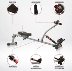 Roeimachine Hometrainer Roeitrainer Roeiapparaat Fitness - Met Trainingscomputer -Fitnessapparatuur Winkel 1200x1191 1