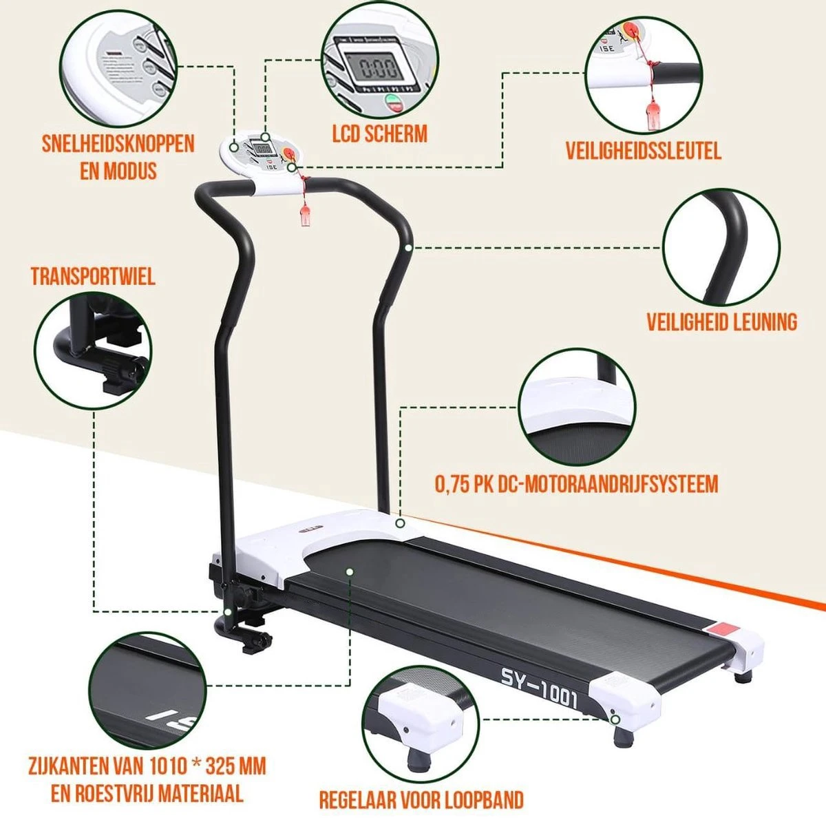 Loopband Inklapbaar Fitness Elektrisch 10 km/h - Loopbanden Treadmill Loopband Inklapbaar Fitness Elektrisch 10 Km/h - Loopbanden Treadmill -Fitnessapparatuur Winkel 1200x1194 1