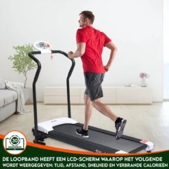 Loopband Inklapbaar Fitness Elektrisch 10 Km/h - Loopbanden Treadmill 4 Loopband Inklapbaar Fitness Elektrisch 10 Km/h - Loopbanden Treadmill -Fitnessapparatuur Winkel 1200x1200 154