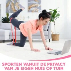 Resistance Band Weerstandsbanden Fitness Elastiek - Set Van 5 - Bootybands - Billen En Buikspieren Trainen - Roze En Paars -Fitnessapparatuur Winkel 1200x1200 1792