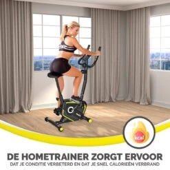 Hometrainer Fitness Fiets Met Verstelbaar Zadel En Hartslagsensor -Fitnessapparatuur Winkel 1200x1200 347