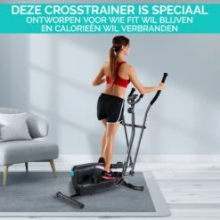 Crosstrainer Hometrainer Fitness - FitBoostR -Fitnessapparatuur Winkel 1200x1200 703
