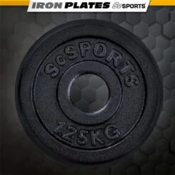 ScSPORTS® Halterschijven Set 5 Kg - Gietijzer - 30 Mm - 4x1,25 Kg - Gewichten -Fitnessapparatuur Winkel 1200x1200 784