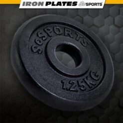 ScSPORTS® Halterschijven Set 5 Kg - Gietijzer - 30 Mm - 4x1,25 Kg - Gewichten -Fitnessapparatuur Winkel 1200x1200 785