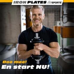 ScSPORTS® Halterschijven Set 5 Kg - Gietijzer - 30 Mm - 4x1,25 Kg - Gewichten -Fitnessapparatuur Winkel 1200x1200 786