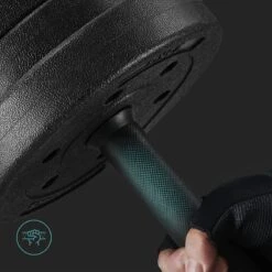 Hoppa! Halterset,verstelbare Kunststof Dumbbell Set, Met Aansluitende Stalen Buis, Halters, Dumbbell Set, 20 Kg/30 Kg, Workout Fitness Training, 1 Paar, -Fitnessapparatuur Winkel 1200x1200 846