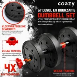 Coazy Dumbell En Barbell Set Verstelbaar - Dumbells - Gewichten Fitness - Halterstang Met Gewichten - Halter -Fitnessapparatuur Winkel 1200x1200 889