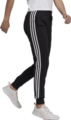 Adidas Adidas Essentials 3-stripes Broek - Vrouwen - Zwart/wit -Fitnessapparatuur Winkel 710x1200 1