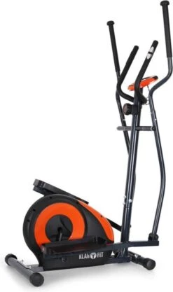 Fitnessapparatuur Winkel 35 Klarfit Ellifit FX 250 Hometrainer - Crosstrainer - Hartslagfunctie - Trainingscomputer - Weerstand Op 8 Niveaus Verstelbaar