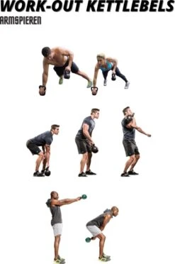 Focus Fitness - Kettlebell - 8 KG - Cement - Gewichten -Fitnessapparatuur Winkel 796x1200 3